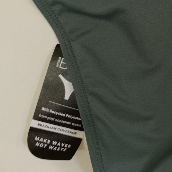 COTTON ON Womens Refined High-Side Braz Dusty Khaki S - Picture 4 of 5